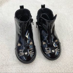 Kitty Cat Black Boots 7 - The Children’s Place